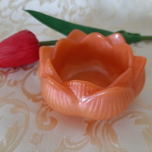 Epoxy lótusz ékszertartó - ékszer - ékszertartó - ékszertartó tál - Meska.hu