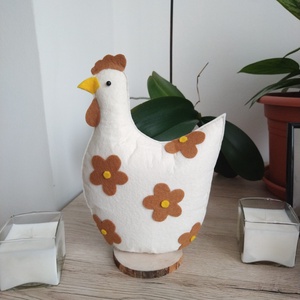 Húsvéti/tavaszi asztaldísz, Otthon & Életmód, Dekoráció, Asztal és polc dekoráció, Florárium, terrárium, Varrás, MESKA