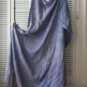 Kék�bézs pasztell muszlin fotóháttér � 160�250 cm, Baba - mama, Babafotózás, Babafotózási kellékek, , MESKA