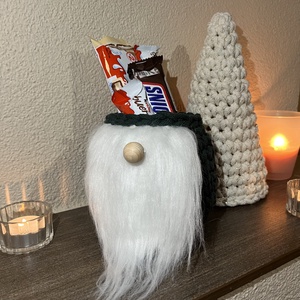 Karácsonyi manó - karácsony - karácsonyi lakásdekoráció - karácsonyi lakásdíszek - Meska.hu