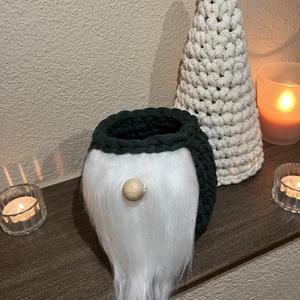 Karácsonyi manó - karácsony - karácsonyi lakásdekoráció - karácsonyi lakásdíszek - Meska.hu