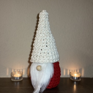 Karácsonyi manó - karácsony - karácsonyi lakásdekoráció - karácsonyi lakásdíszek - Meska.hu