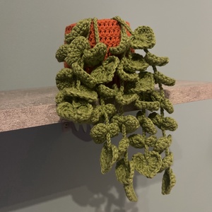 Lógós horgolt növény, Otthon & Életmód, Dekoráció, Dísztárgy, Horgolás, MESKA