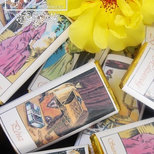 9 db tarot jóskártya csoki esküvői köszönőajándék(nak) IS  - esküvő - emlék & ajándék - köszönőajándék - Meska.hu