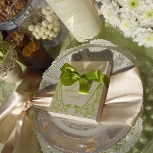 Esküvő köszönőajándék doboz kakaós kekszekkel - esküvő - emlék & ajándék - köszönőajándék - Meska.hu