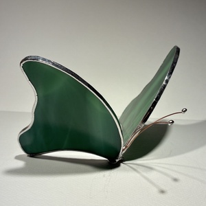 Pillangó zöldvarázs - otthon & életmód - dekoráció - asztal és polc dekoráció - díszüveg - Meska.hu