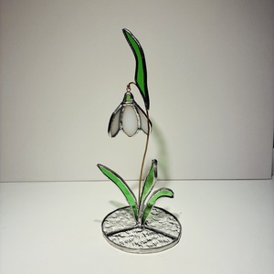 Hóvirág - otthon & életmód - dekoráció - asztal és polc dekoráció - díszüveg - Meska.hu