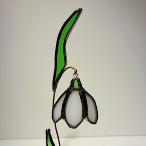 Hóvirág - otthon & életmód - dekoráció - asztal és polc dekoráció - díszüveg - Meska.hu