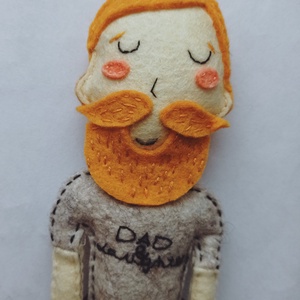 Filc baba, fotó alapján készült filc baba, szakállas baba, személyre szabott baba, egyedi ajándék filcből - játék & gyerek - plüssállat & játékfigura - Meska.hu Filc baba, fotó alapján készült filc baba, szakállas baba, személyre szabott baba, egyedi ajándék filcből - játék & gyerek - plüssállat & játékfigura - Meska.hu