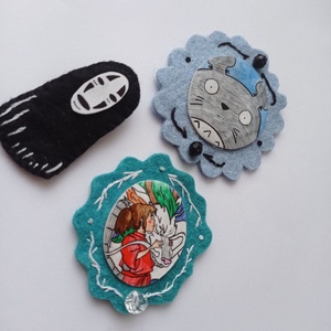 Spirited away bross / Chihiro ajándék - ékszer - kitűző és bross - kitűző - Meska.hu