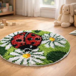 Katicás kézműves suba szőnyeg � gyerekszobába - Meska.hu