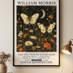William Morris pillangó falikép � elegáns, látványos design, 42�30 cm, Otthon & Életmód, Dekoráció, Kép & Falikép, Poszter, , MESKA