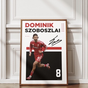 Szoboszlai Dominik poszter � modern sportos falikép, 42�30 cm, Otthon & Életmód, Dekoráció, Kép & Falikép, Poszter, , MESKA