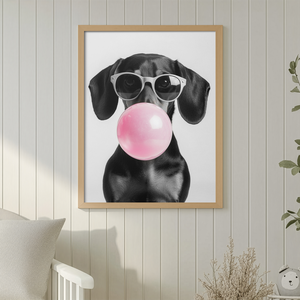 Tacskós falikép � aranyos kutyás poszter A3 , Otthon & Életmód, Dekoráció, Kép & Falikép, Poszter, , MESKA