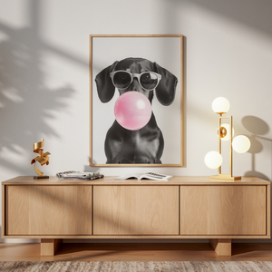 Tacskós falikép � aranyos kutyás poszter A3  - otthon & életmód - dekoráció - kép & falikép - poszter - Meska.hu