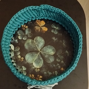 Horgolt kosárka - Meska.hu