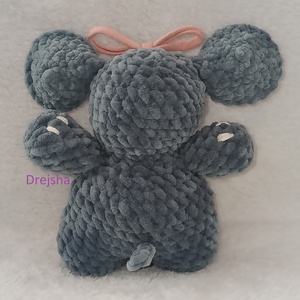 Cuki plüss kis elefánt - játék & sport - plüssállat & játékfigura - elefánt - Meska.hu