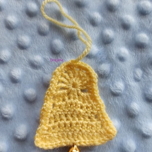 Horgolt karácsonyfadíszek - karácsony - karácsonyi lakásdekoráció - karácsonyfadíszek - Meska.hu