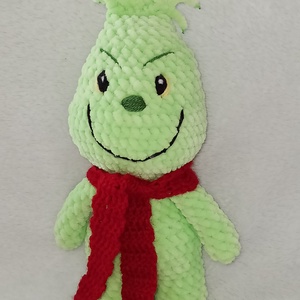 Horgolt plüss Grincs, Játék & Sport, Plüssállat & Játékfigura, Más figura, Horgolás, MESKA