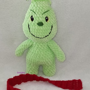 Horgolt plüss Grincs - játék & sport - plüssállat & játékfigura - más figura - Meska.hu