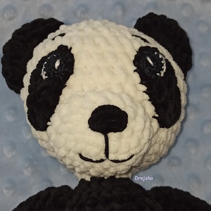 Plüss panda - játék & sport - plüssállat & játékfigura - maci - Meska.hu