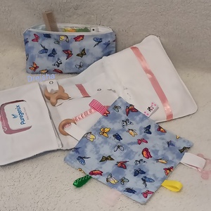 Lányos baba-szett, Baba - mama, Pelenkázó, babafürdető kellékek, Pelenkázó szett, Varrás, MESKA