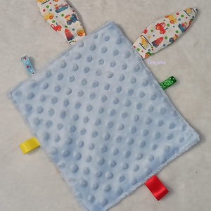 Fiús szundikendő - baba - mama - baba játékok - szundikendő, alvóka - Meska.hu