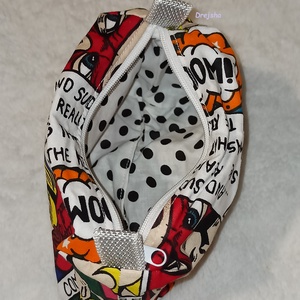 Képregény mintás neszesszer - táska & tok - neszesszer - Meska.hu