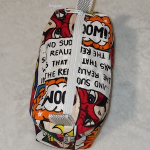 Képregény mintás neszesszer - táska & tok - neszesszer - Meska.hu