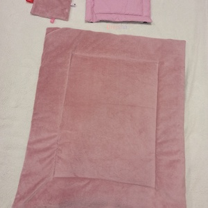 Lányos baba ágynemű-szett + ajándék - baba - mama - baba ágynemű - szett kiságyba - Meska.hu