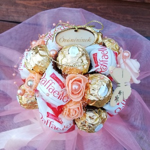  Csokicsokor ovónéninek,dadusnak. - otthon & életmód - dekoráció - virágdísz és tartó - csokor & virágdísz - Meska.hu