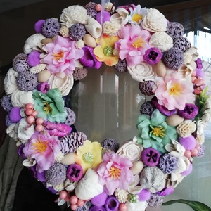 Tavaszi ajtódísz 40cm - Meska.hu