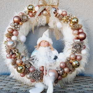  Karácsonyi ajtódísz - Meska.hu