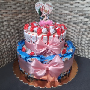 Kinder-dörmi maci torta születésnapra! - élelmiszer - édesség - Meska.hu