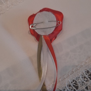 Nemzeti színű kitűző/5db/ - ékszer - kitűző és bross - Meska.hu