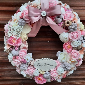 Tavaszi,nyári ajtódísz 29cm. - otthon & életmód - dekoráció - ajtó- és ablak dekoráció - ajtódísz & kopogtató - Meska.hu