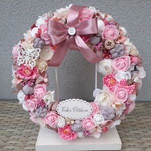 Tavaszi,nyári ajtódísz 29cm. - otthon & életmód - dekoráció - ajtó- és ablak dekoráció - ajtódísz & kopogtató - Meska.hu