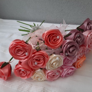  Rózsaszál/ 10db / - otthon & életmód - dekoráció - virágdekoráció - virágdíszítő kellékek - Meska.hu