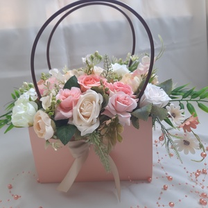 Virágtáska - otthon & életmód - dekoráció - asztal és polc dekoráció - asztaldísz - Meska.hu