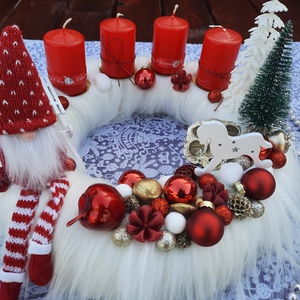 Adventi koszorú - Meska.hu