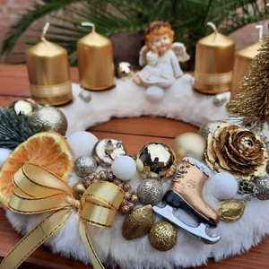 Adventi koszorú  - Meska.hu