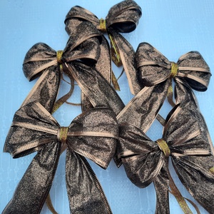 Karácsonyi masni  5db - karácsony - karácsonyi lakásdekoráció - karácsonyfadíszek - Meska.hu