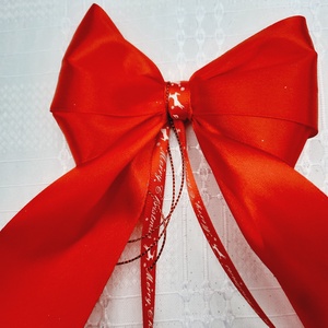 Karácsonyi masni - karácsony - karácsonyi lakásdekoráció - karácsonyfadíszek - Meska.hu