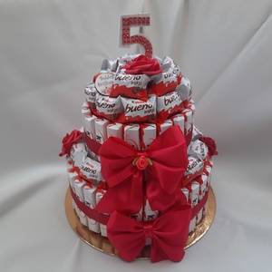 Kinder torta  - élelmiszer - édesség - Meska.hu