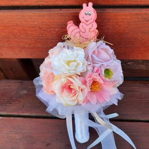 Ovis ballagásra mini csokor - otthon & életmód - virágdekoráció - virágok - virágcsokor - Meska.hu