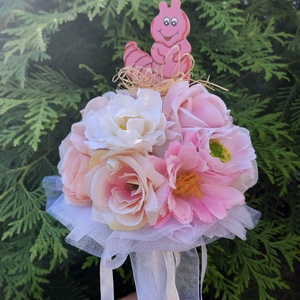 Ovis ballagásra mini csokor - otthon & életmód - virágdekoráció - virágok - virágcsokor - Meska.hu