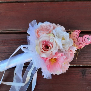 Ovis ballagásra mini csokor - otthon & életmód - virágdekoráció - virágok - virágcsokor - Meska.hu