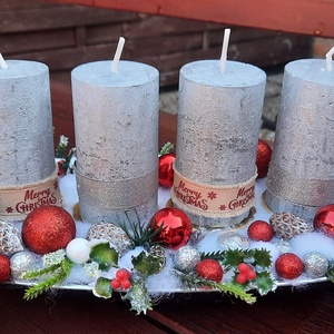 Adventi koszorú - karácsony - adventi díszek - adventi koszorú - Meska.hu
