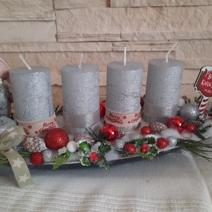 Adventi koszorú - karácsony - adventi díszek - adventi koszorú - Meska.hu