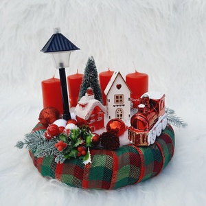 Adventi koszorú  - karácsony - karácsonyi lakásdekoráció - ünnepi asztaldekoráció - Meska.hu Adventi koszorú  - karácsony - karácsonyi lakásdekoráció - ünnepi asztaldekoráció - Meska.hu